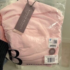 Sublime Bamboo Hands-Free Pumping Lounge & Sleep Bra | Pale Pink